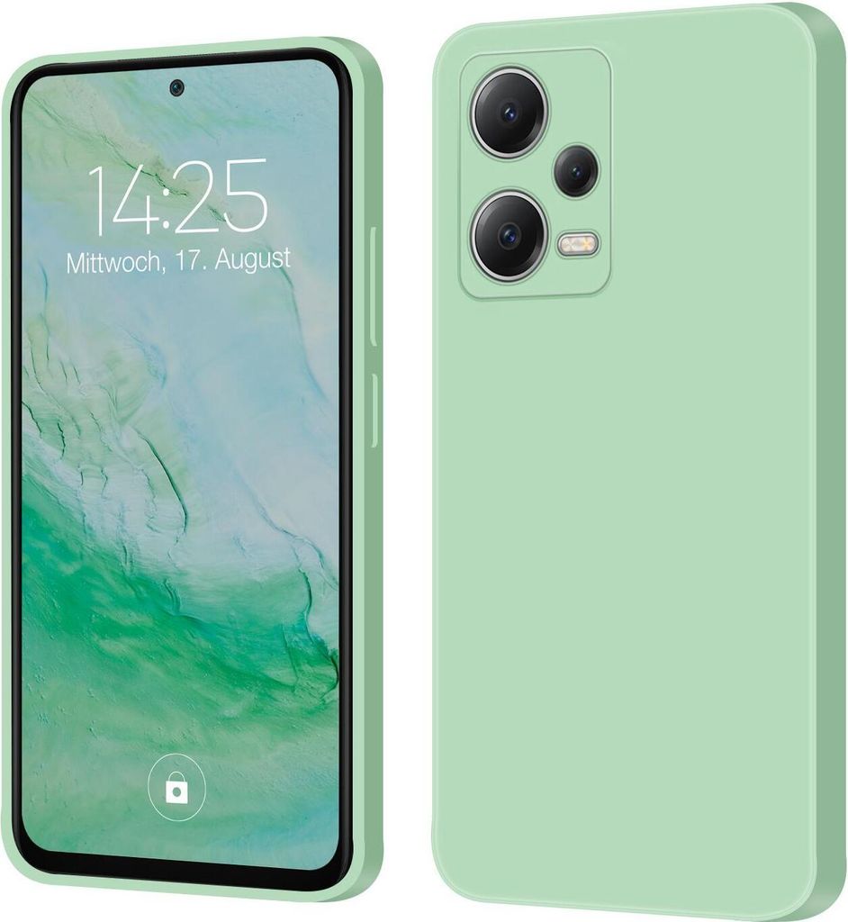 A product image showing a phone case from two angles.