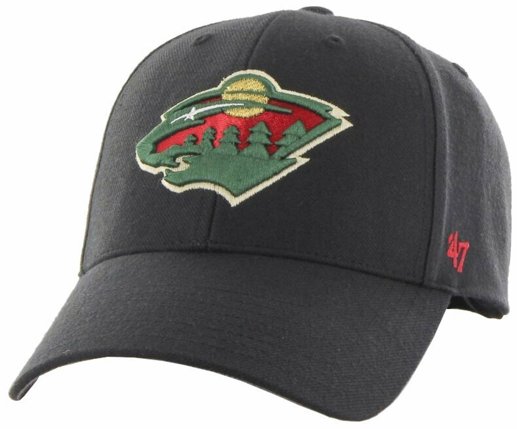 Minnesota Wild NHL '47 MVP Black 56-61 cm Šiltovka Obrázok produktu 