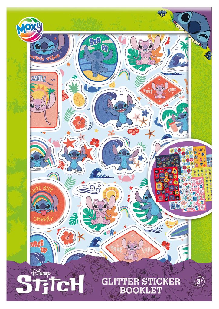 MOXY Tř pytivé samolepky Stitch