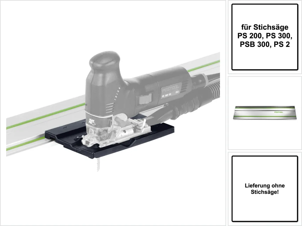 Guide pour Scie Sauteuse Festool avec Rail 1080mm : Coupes Rectilignes