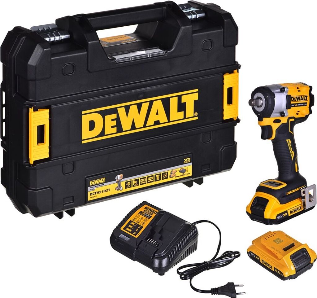 DEWALT slagmoersleutel, model DCF921D2T-QW Productafbeelding 
