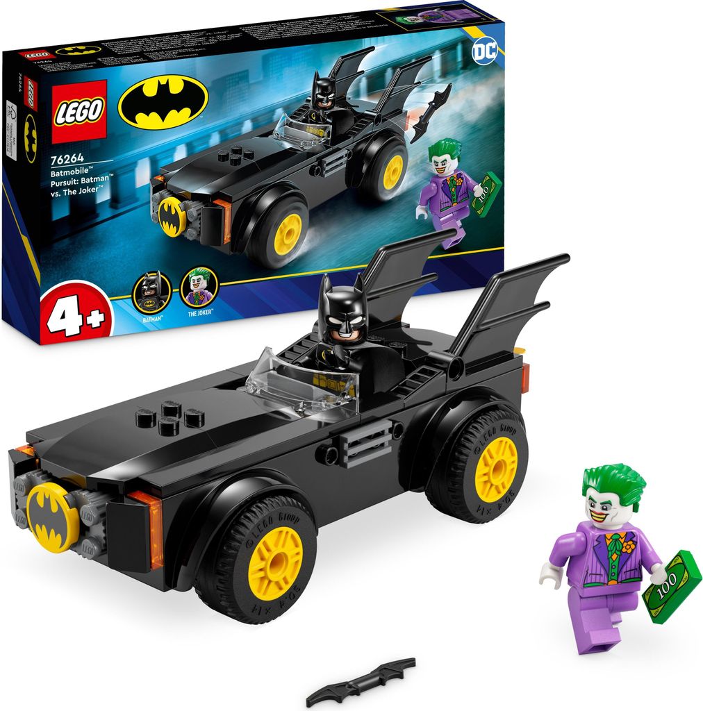 LEGO 76264 DC Verfolgungsjagd im Batmobile: Batman vs. Produktbild