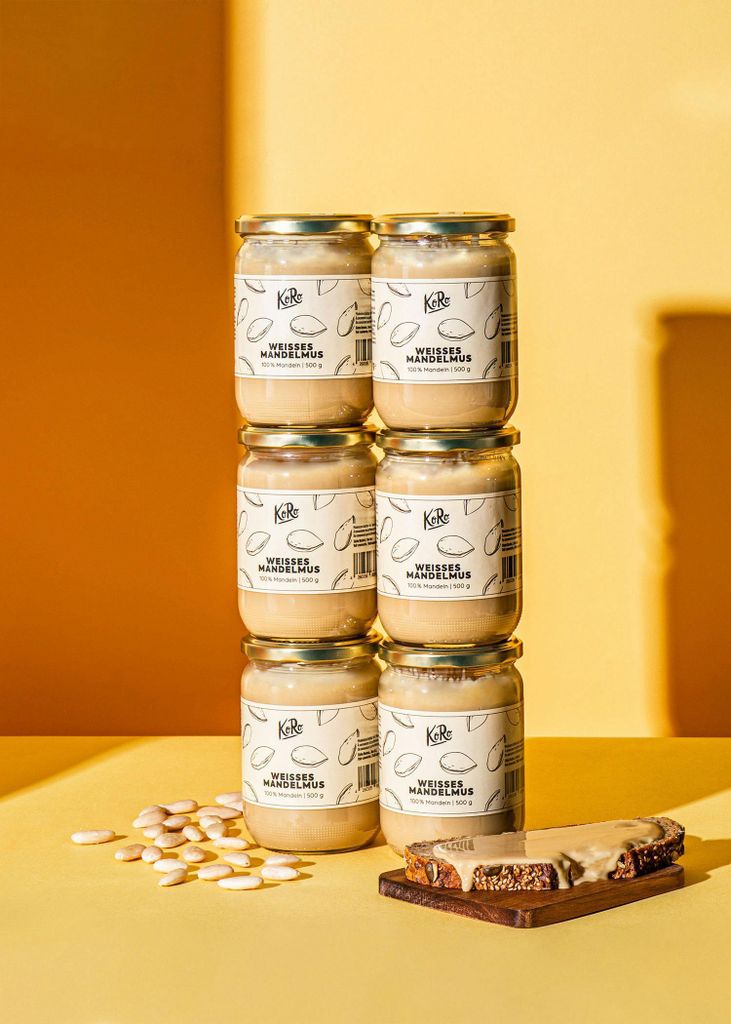 KoRo | Weißes Mandelmus 6 x 500 g Produktbild 2