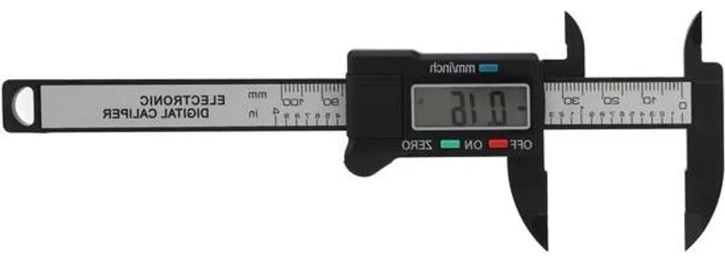 Outil de mesure électronique LED 100mm portable pour bricolage précis