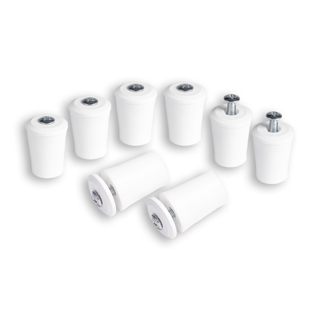 8 x INOVATEC Rollladen Anschlagstopper 28 mm weiß Produktbild 