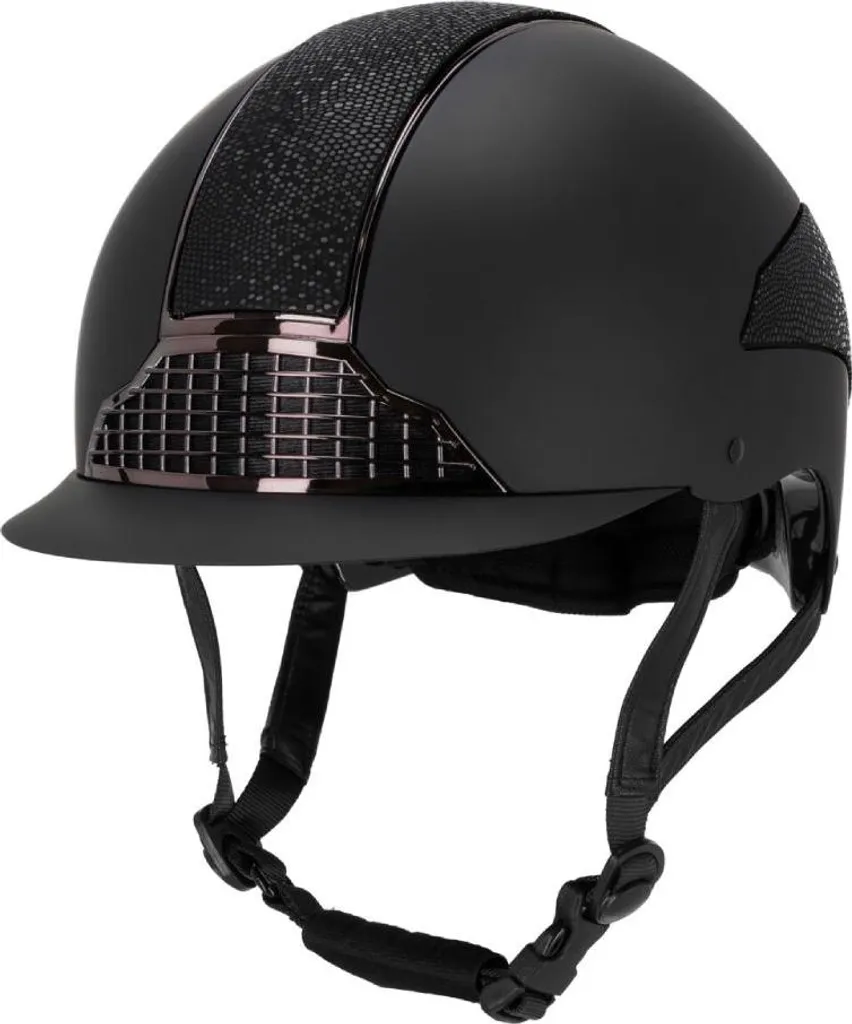 Casque d'équitation QHP Detroit Réglable - Confort et Sécurité VG1