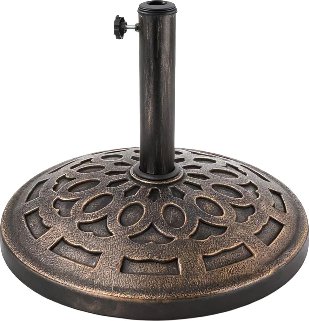 Relaxdays, pied de parasol, pour mâts de 34 à 48 mm, Ø 49 Image du produit 