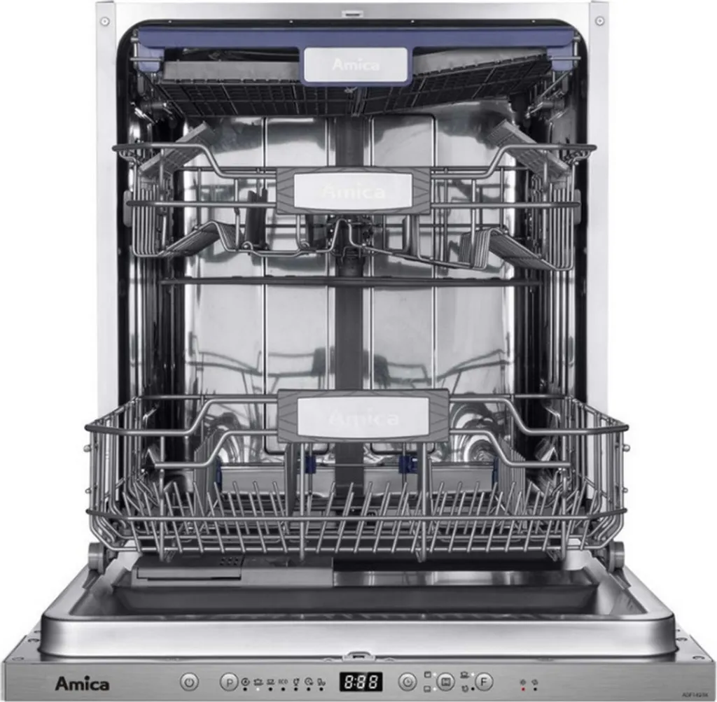 Lave-vaisselle 14 couverts 44dB Amica - Silence et grande capacité 60cm