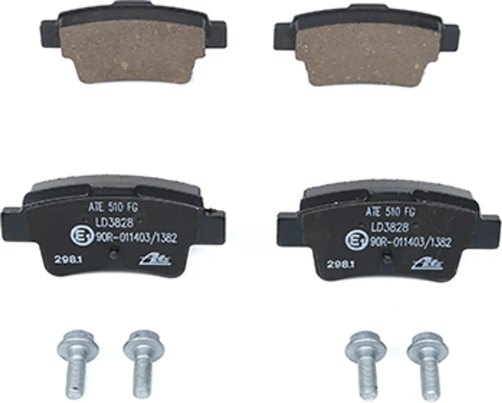 Plaquettes de frein ATE 13.0470-3828.2 pour Punto OE 77363959 Ceramic