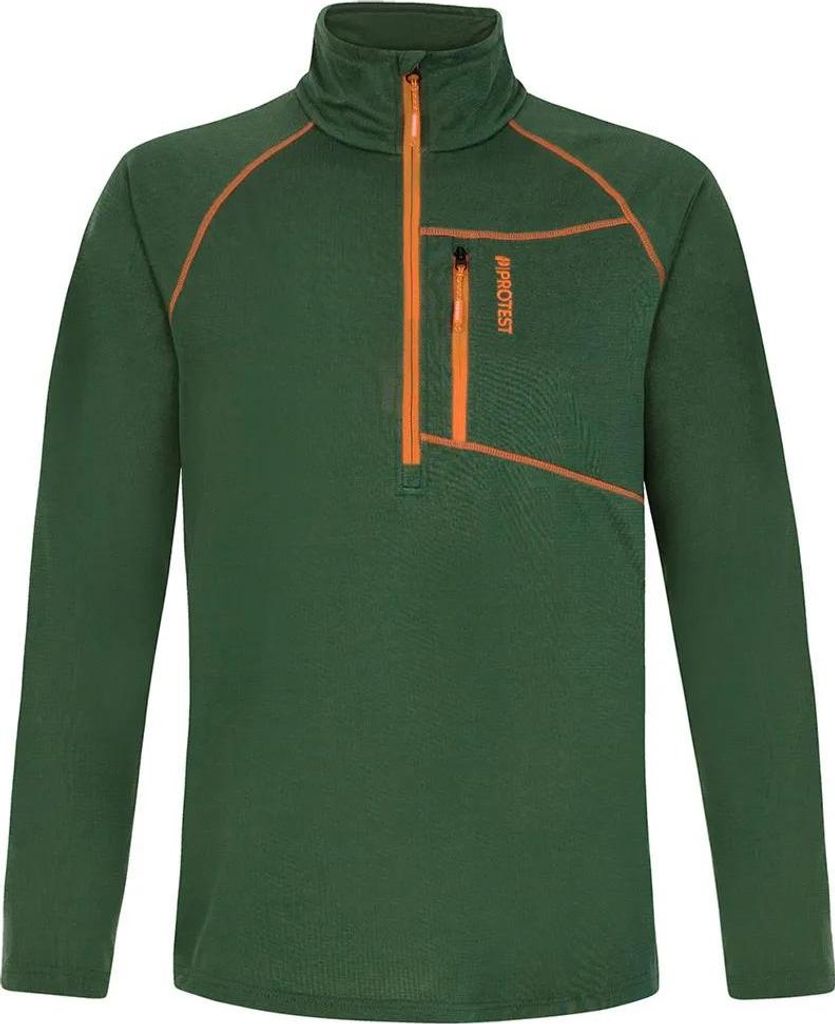 Protest Rekody Halbreißverschluss-sweatshirt Grün XL Mann Grün XL