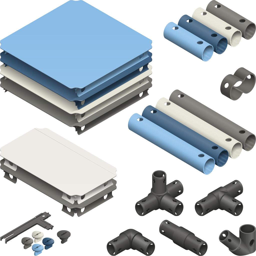 Quadro Upgrade Kit Erweiterungsset 188 Teile für Stufen, Produktbild 