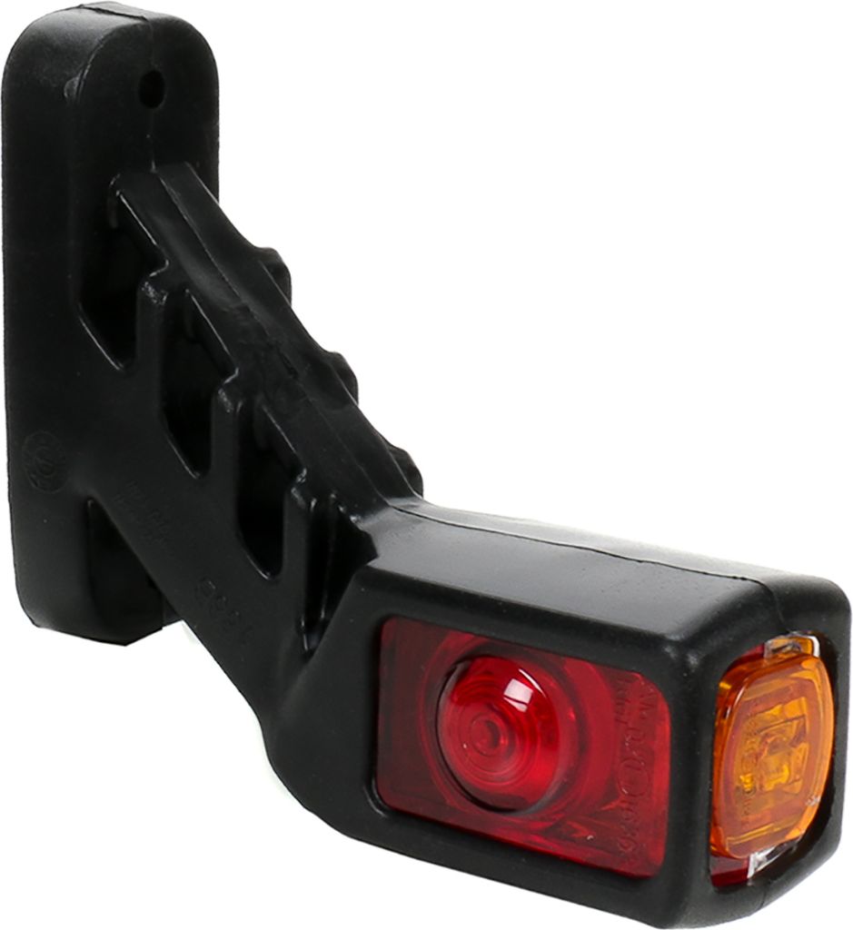 Begrenzungsleuchte 4 LEDs E9-Zulassung, 24 Volt Markierungsleuchte für LKW und Anhänger, für rechts