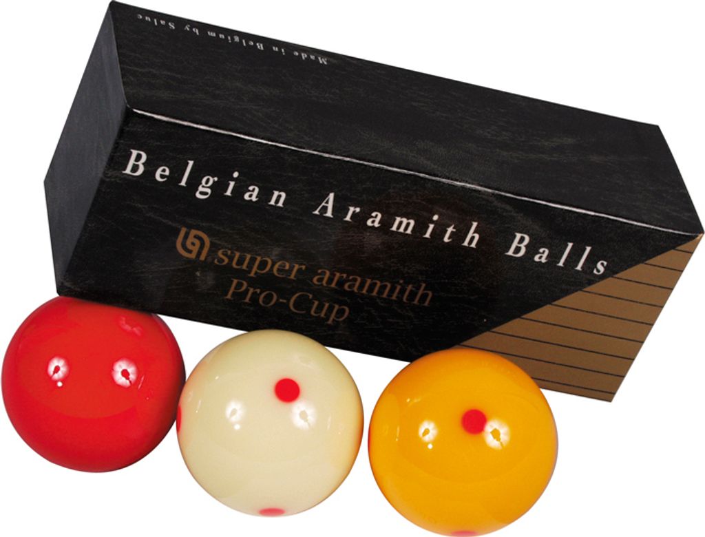 Karambolage Kugelsatz 61,5 Super Aramith Pro Cup Produktbild 