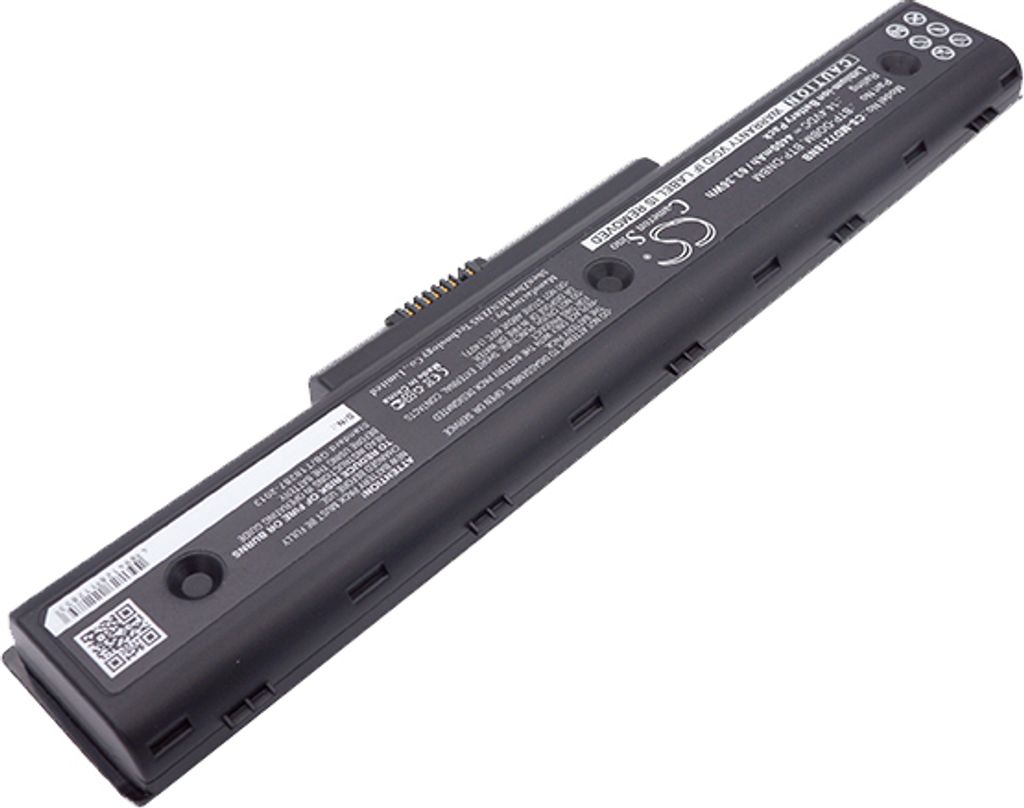 TECHTEK Laptop Akkus Kompatibel mit [Medion] Akoya E7218, Akoya P7624, Akoya P7812, MD97872, MD97938, MD98680, MD98770, MD98920, MD98921, MD98970 Ers