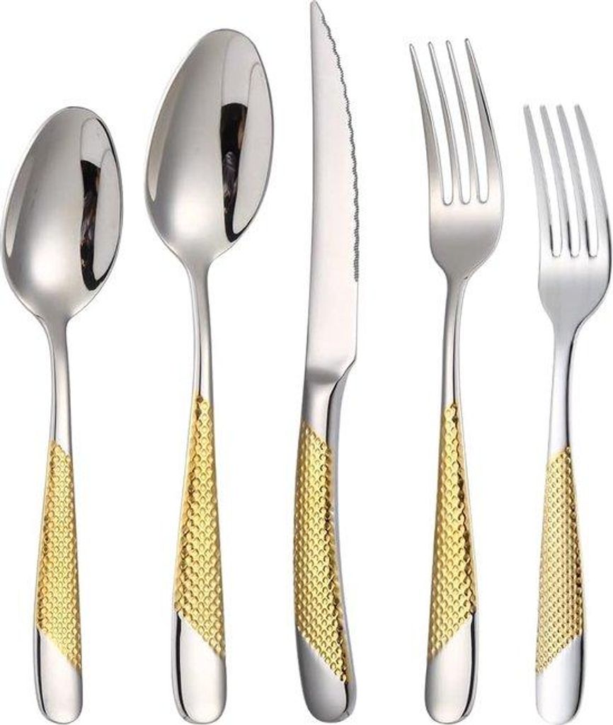Edelstahlbesteck 30-teilig für 6 Personen, Produktbild 