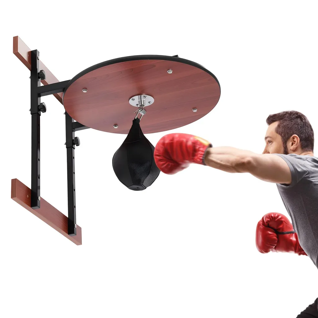 Support de speedbag anti-vibration robuste pour éviter le jeu mural