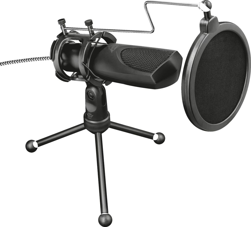 Trust GXT 232 Mantis USB Digital Omni-directional Black PC Image du produit 