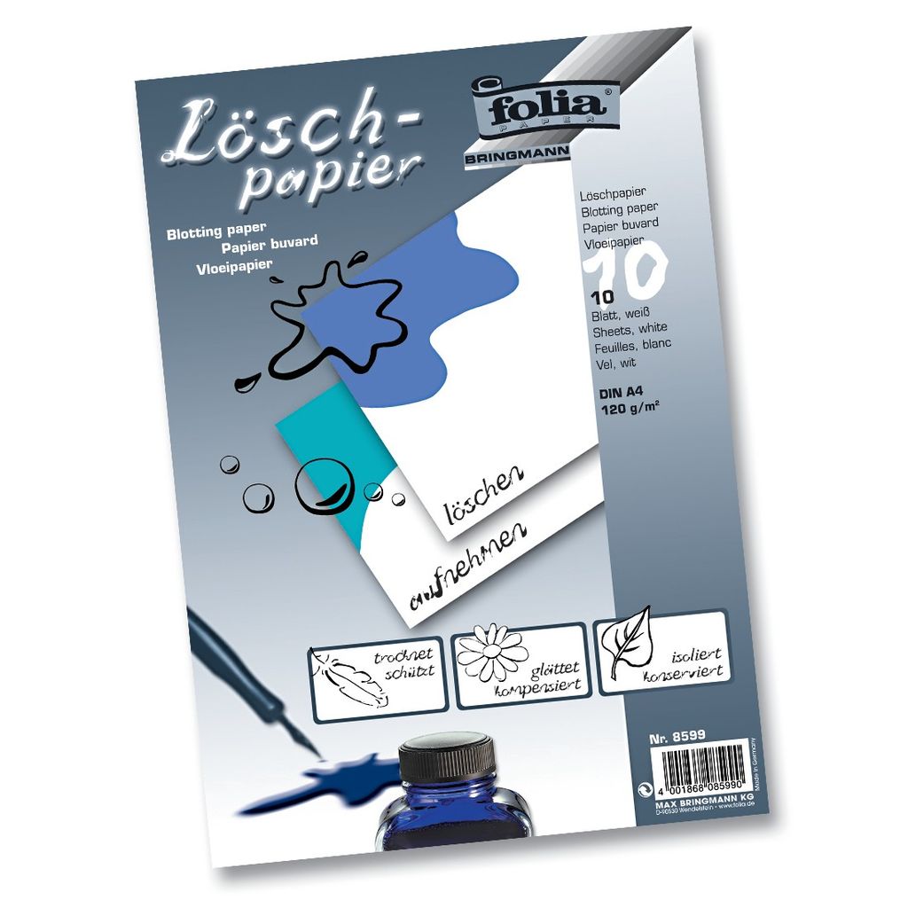 Folia 8599 Blotovací papier 120g/m2, DIN A4, 10 listov Obrázok produktu 