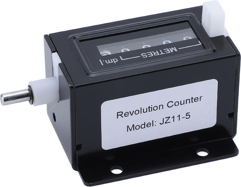 5-stelliger Zähler, Messbereich 00000 bis 99999, rückstellbar, hohe Genauigkeit, mechanischer 5-stelliger Zugzähler