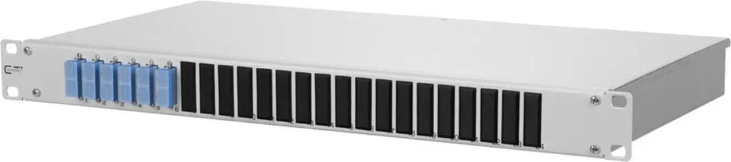Panneau de Distribution 1U Métal METZ CONNECT 150259E206-E Durable