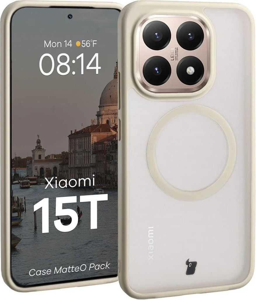 Schutzhülle mit Magnetring + gehärtetem Glas für Xiaomi Produktbild 