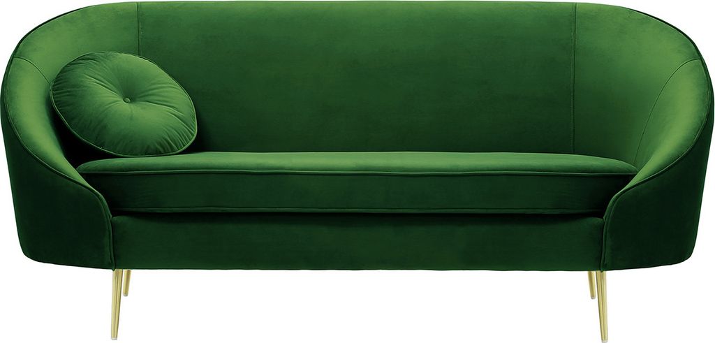 2,5-Sitzer Sofa Kooper - dunkelgrün - Velluto 10