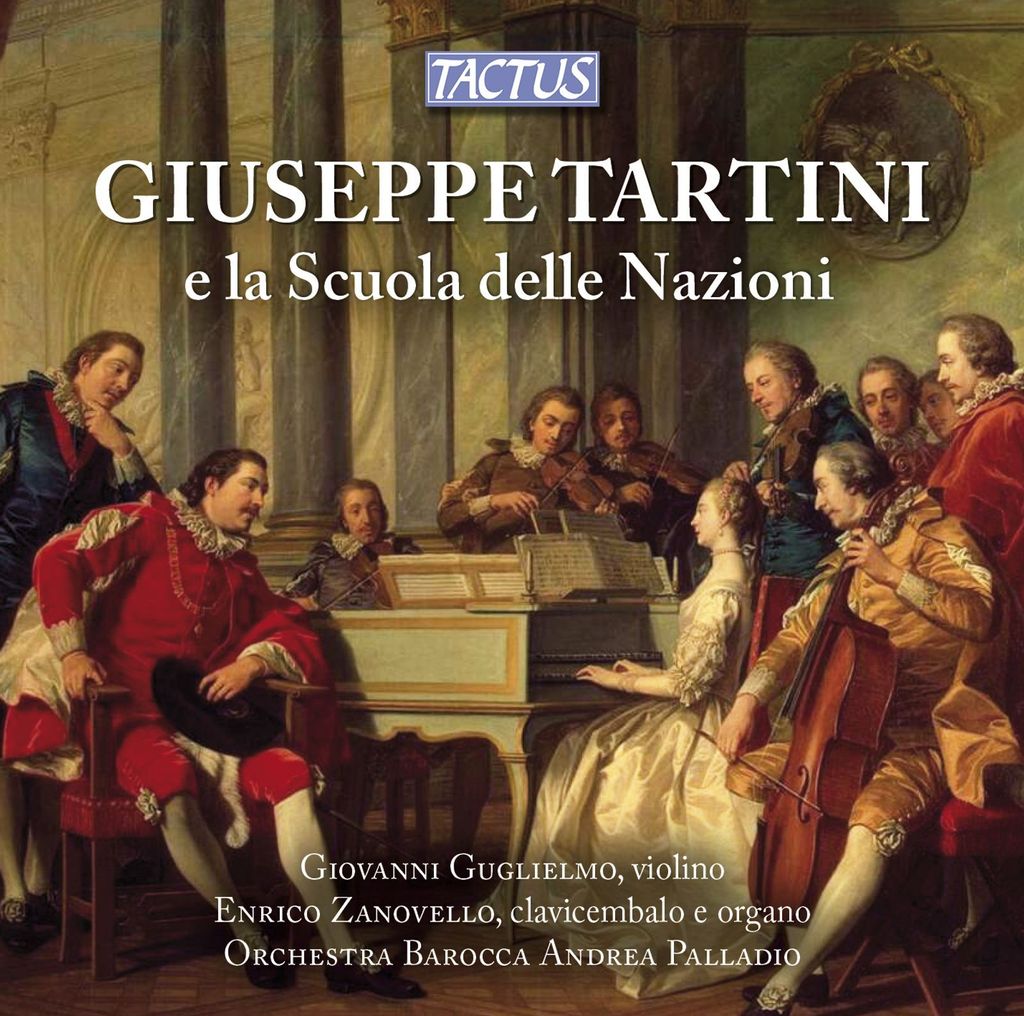 Giovanni Guglielmo - Giuseppe Tartini und die Schule der Nationen CD