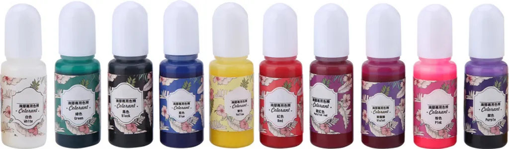 Pigmento, resina colorante UV, accessori non tossici per il fai-da-te, per gioielli nail art - 3