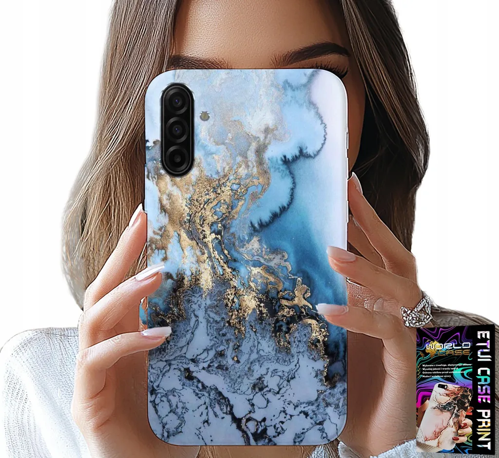 Custodia Samsung Galaxy A17 5G Marmo e Vetro - Cover Donna Elegante