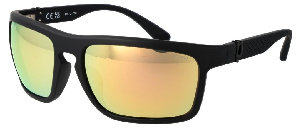 Police Sonnenbrille SPLF63 U28G 63 Herren Schwarz Produktbild 