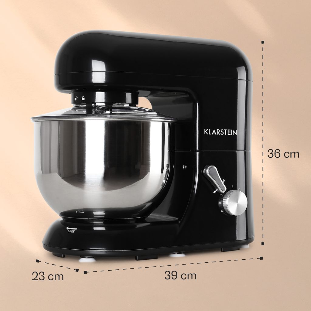 Klarstein Küchenmaschine, Knetmaschine mit 5L Schüssel, Produktbild 4