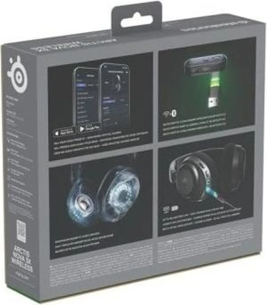 Cuffie SteelSeries Arctis Nova 3X Wireless - Musica e Game 24/7 - 6