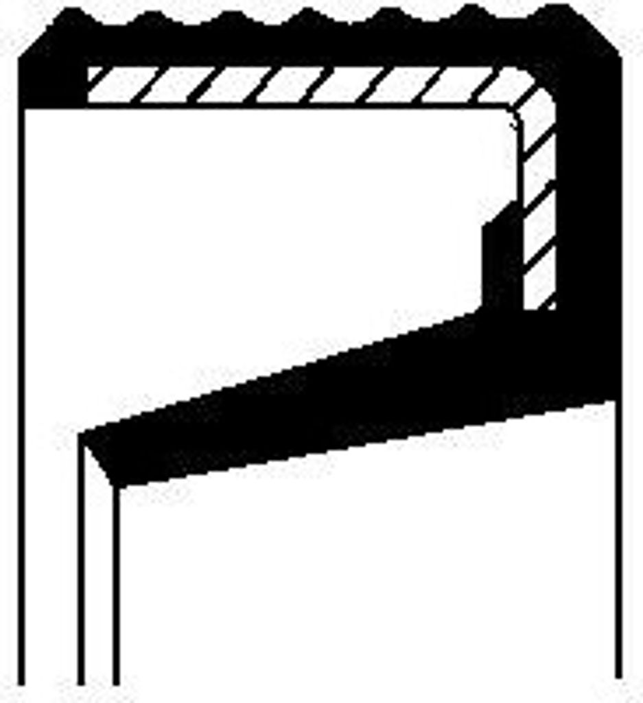 Wellendichtring, Automatikgetriebe CORTECO 01033608B