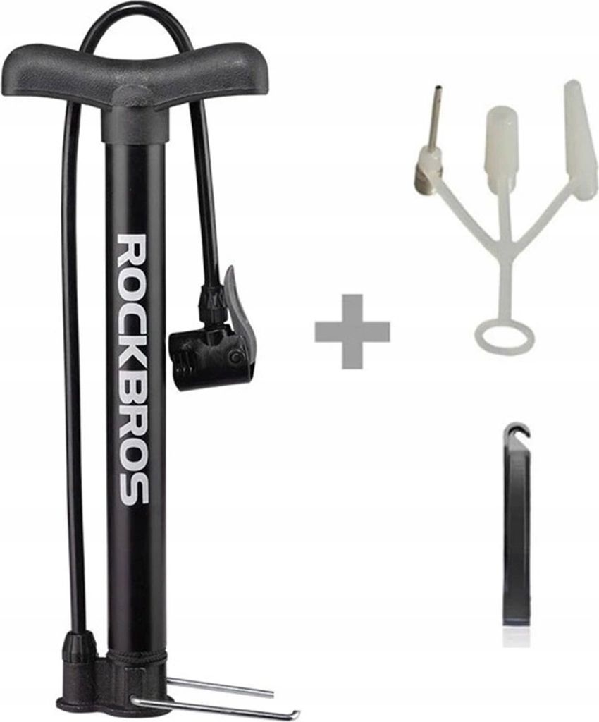 Rockbros Boden Fahrrad Handpumpe Langlebig Stark Schwarz