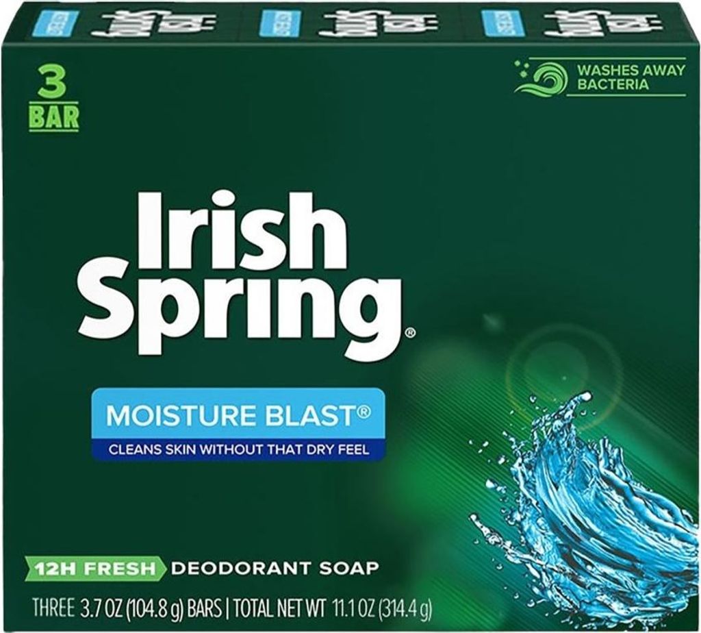 Irish Spring Soap - Moisture Blast 3.07oz 104,8g, Immagine del prodotto 