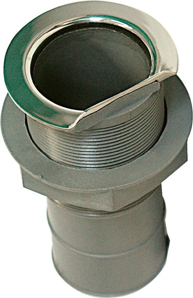 Scarico Marine Town 52mm Inox Argento - Accessori Ponte Barche Vela