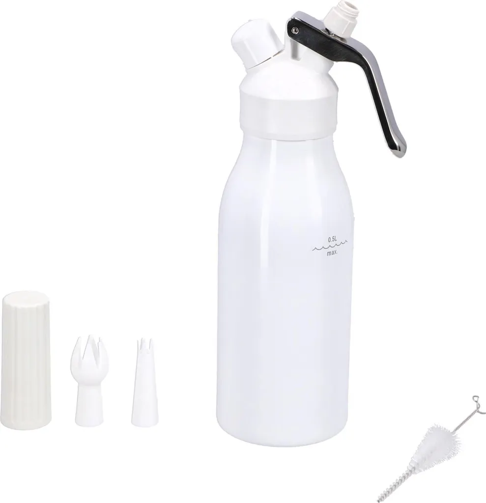 Siphon à chantilly 0,5L Kayser Style - Batteur à crème sous pression pro