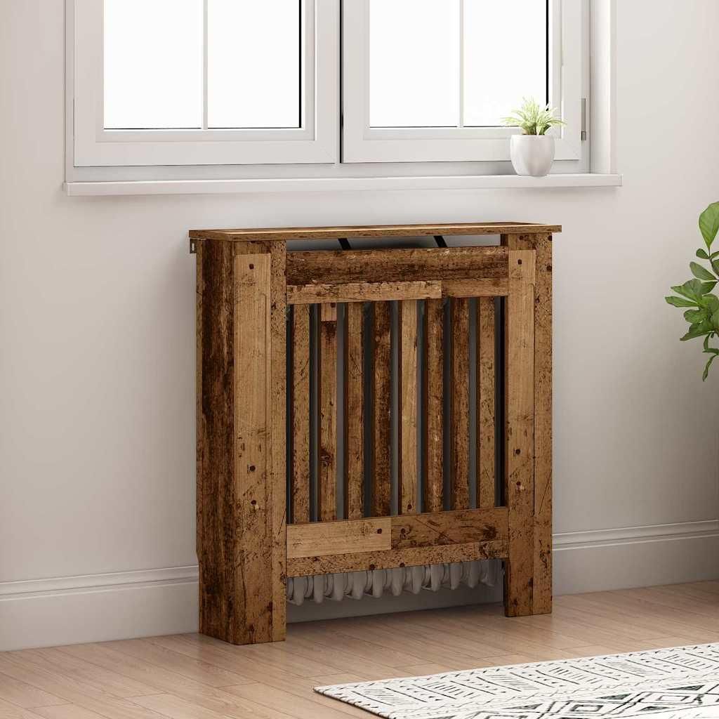 (Robust Möbel) Heizkörperabdeckung Altholz 78 x 19 x 81,5cm Holzwerkstoff - CL521053 - Klima- & Heizgeräte Zubehör