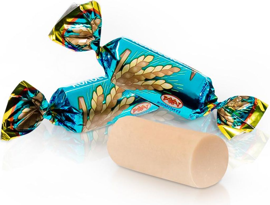 Konfekt Batonchiki - Kolosok, mit Zitrusgeschmack, 300 g Produktbild 