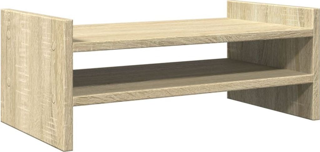 vidaXL Podstawa pod monitor dąb sonoma 50x27x20 cm Materiał Zdjęcie produktu 5