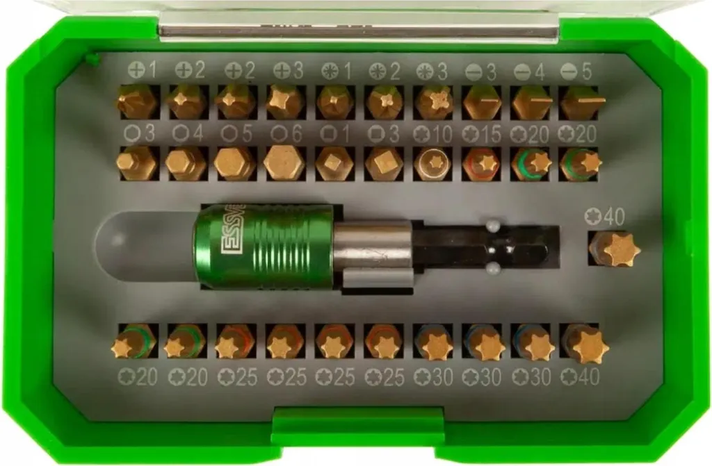Set Inserti ESSVE XTR 32pz: Qualità Professionale in Valigetta Rigida - 5