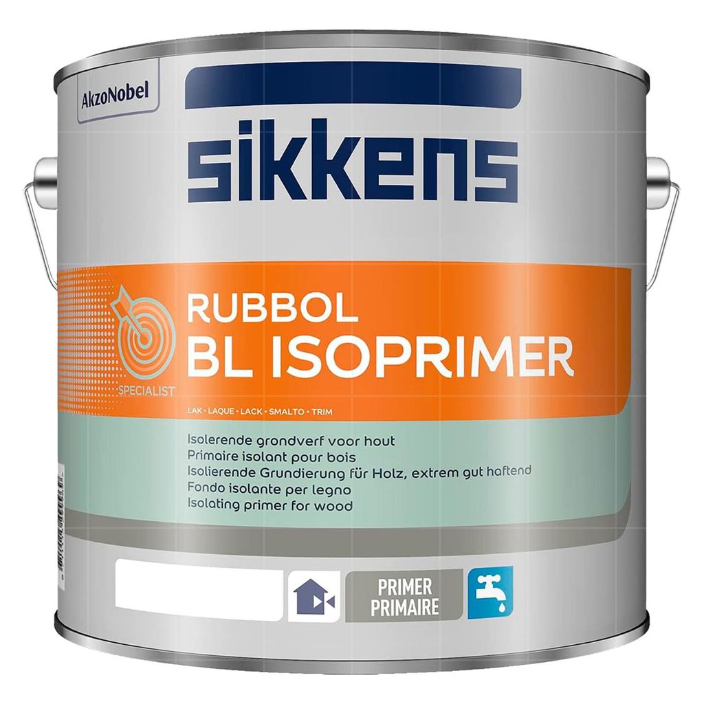 Sikkens Rubbol BL Isoprimer, Holz, Weiß, White, Produktbild 