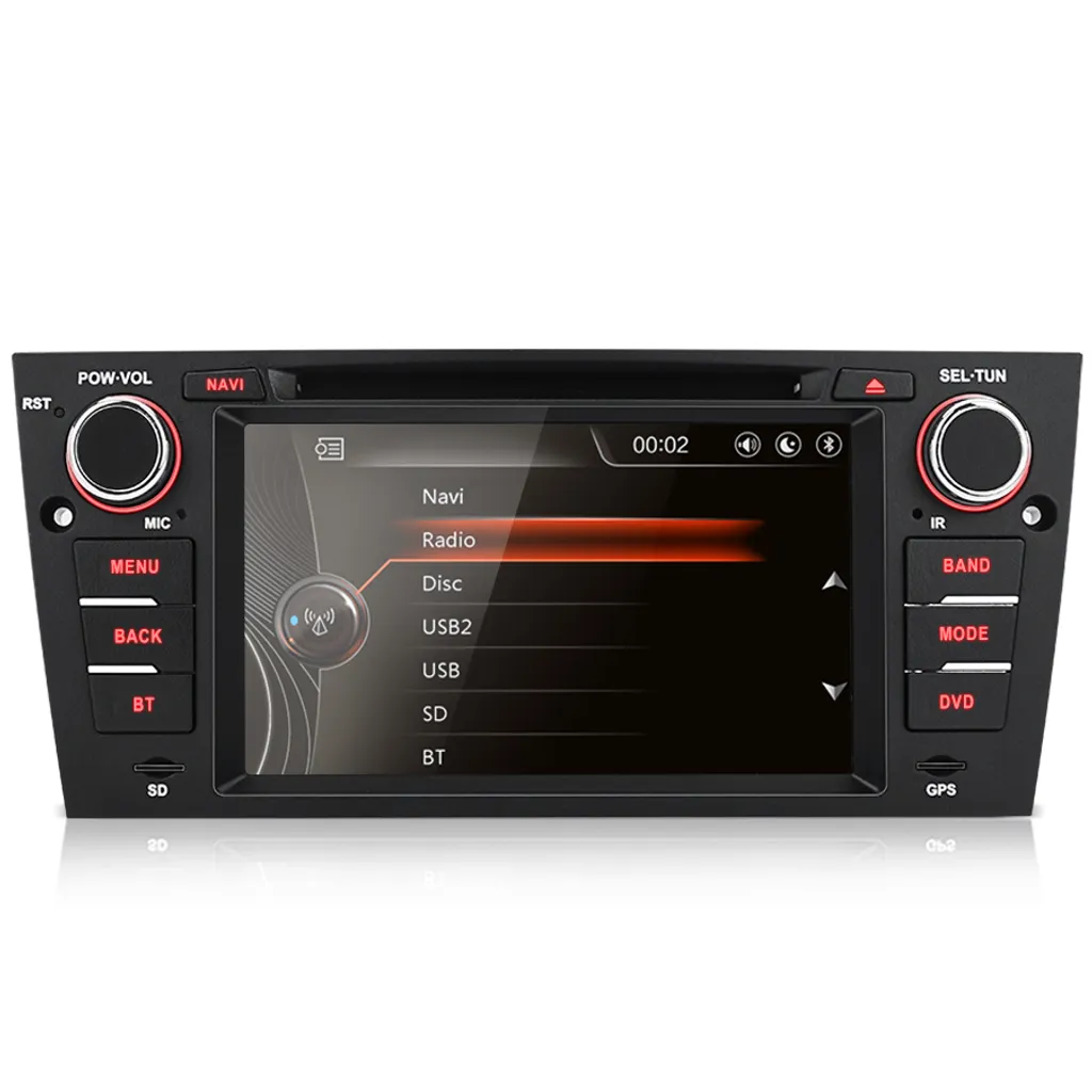 7 Zoll DAB+ Autoradio GPS Navi CD DVD Bluetooth USB Per BMW 3er E90 E91 E92 E93
