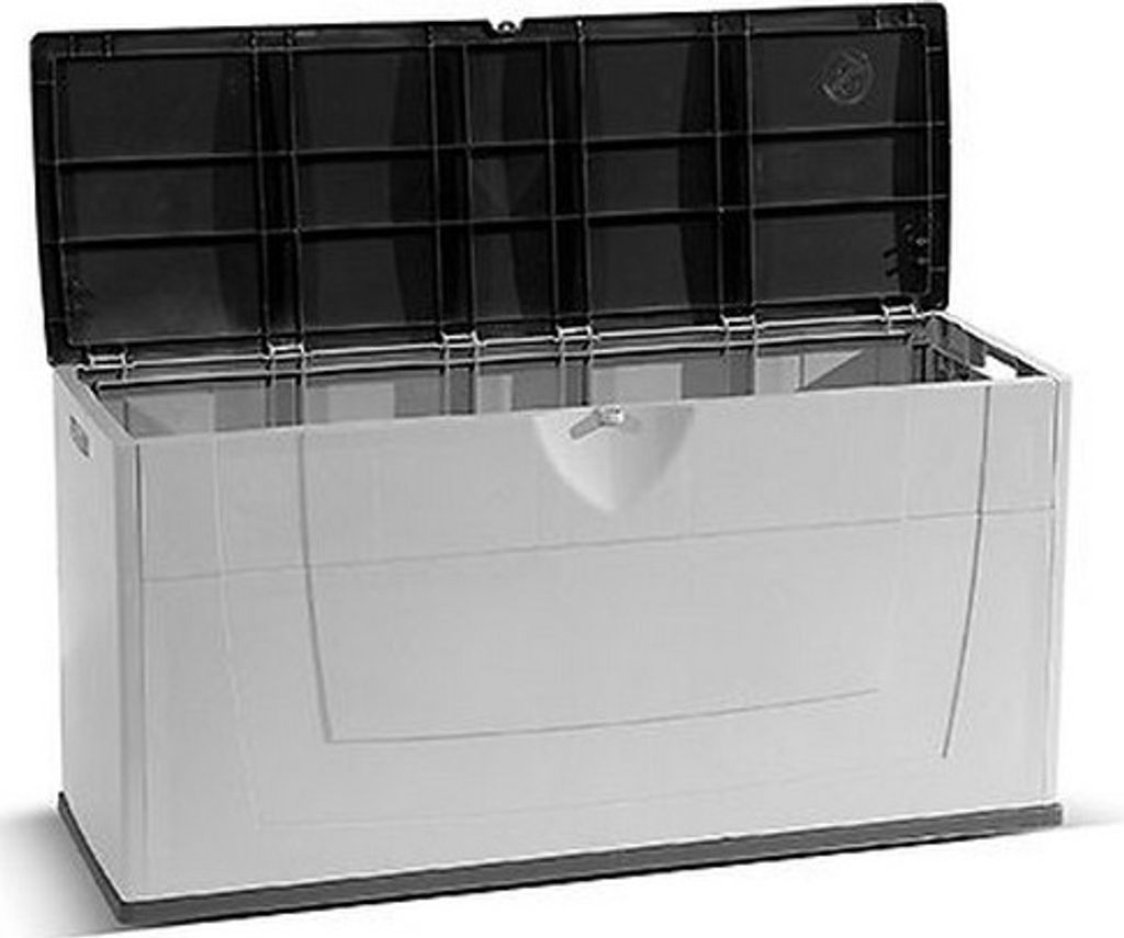 KIS 4624000 0410, Skladovací krabice, Šedá, Obdélníkový, Obrázek produktu 