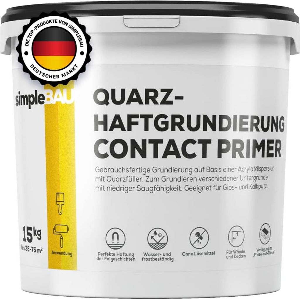 SimpleBau CONTACT PRIMER Gebrauchsfertige Grundierung unter Produktbild 