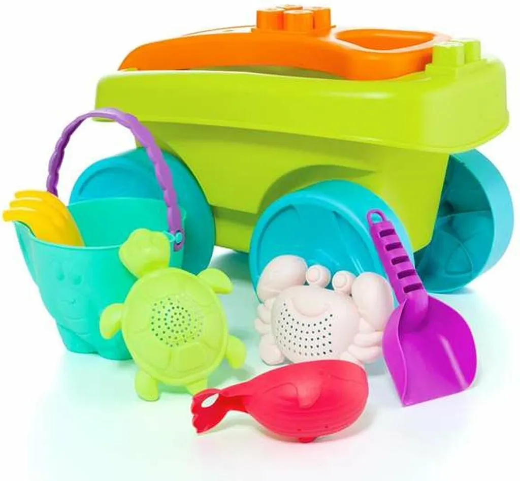 Moltó Beach Set Carriola 6 Pezzi - Design Ergonomico e Resistente