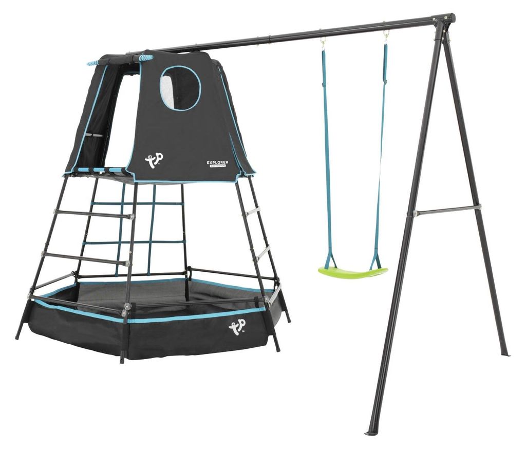 TP Toys Explorer Move Outdoor Klettergerüst mit Schaukel Produktbild 