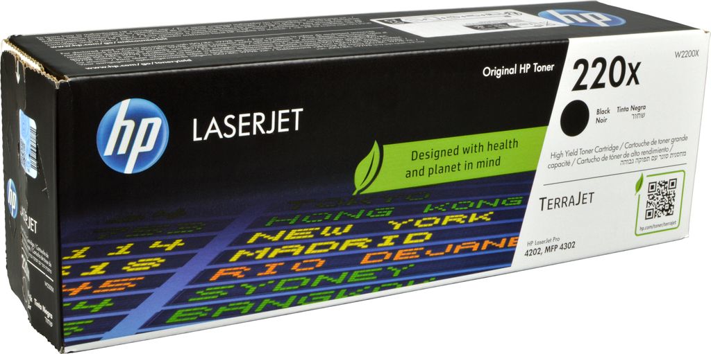 HP 220X Schwarz Original LaserJet-Tonerkartusche, 7500 Produktbild 