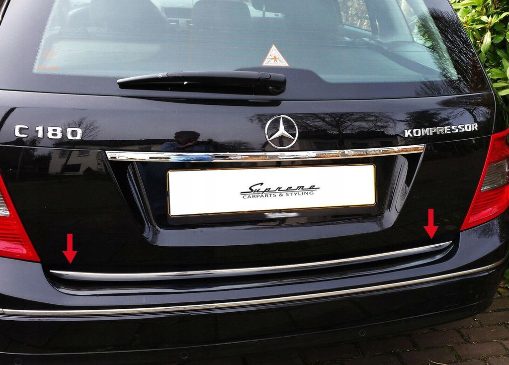 Mercedes třídy C S204 kombi – chromové obložení zadních Obrázek produktu 
