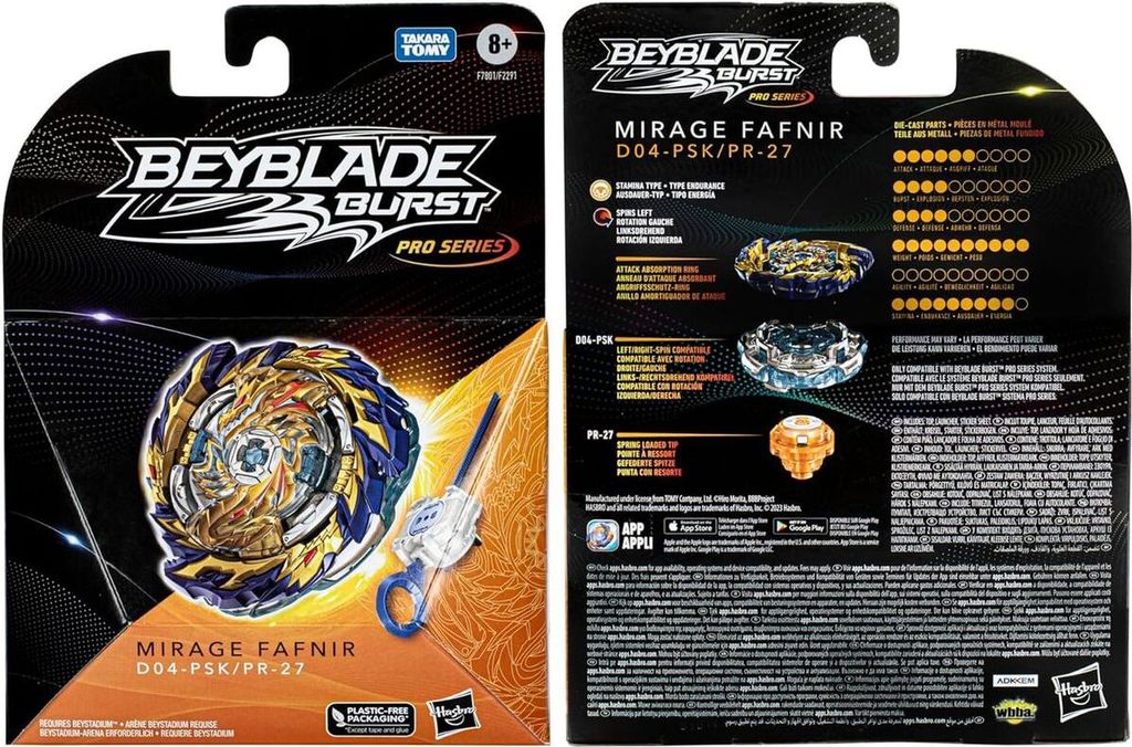 Hasbro F7801 - Beyblade Burst - Pro Series - Mirage Fafnir Produktbild 3